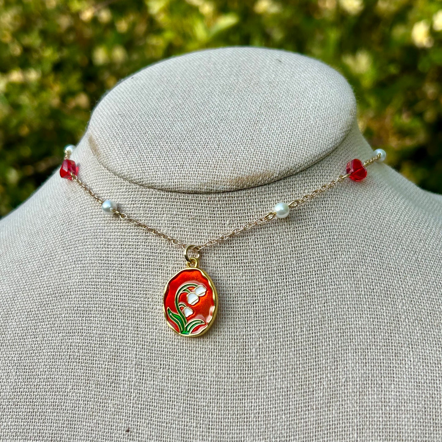 Lily of the Valley Necklace