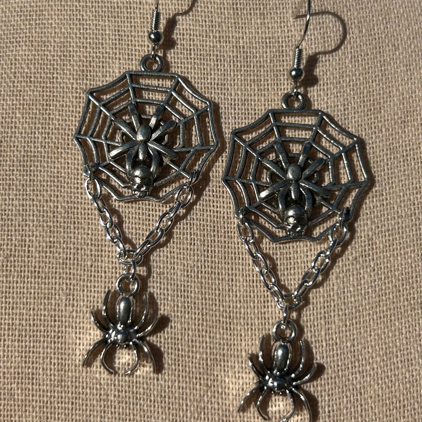 Spiderweb Earrings