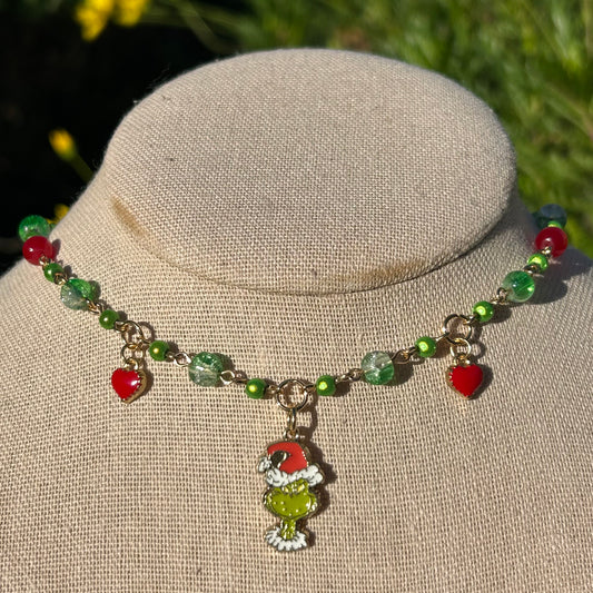 Grinch Necklace