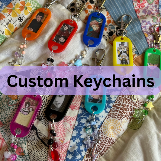 Custom Anime Keychain