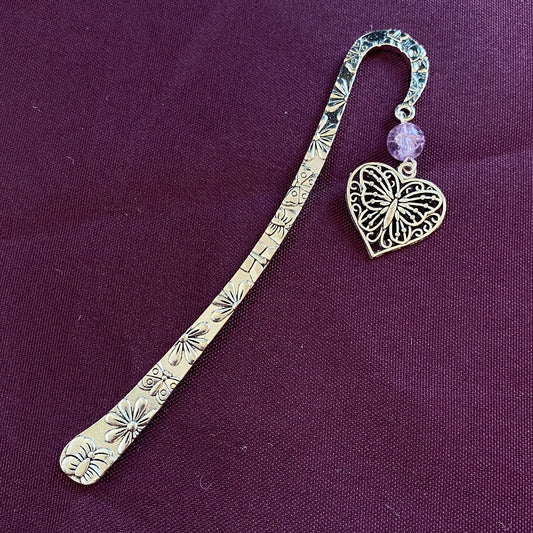 Butterfly Metal Bookmark