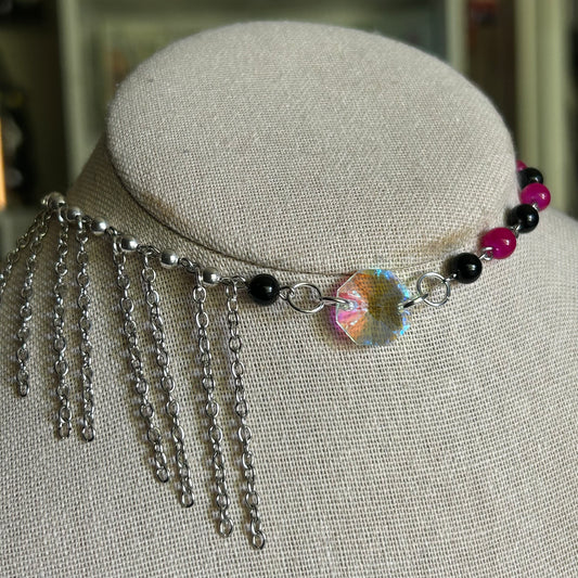 Silver Mira Choker