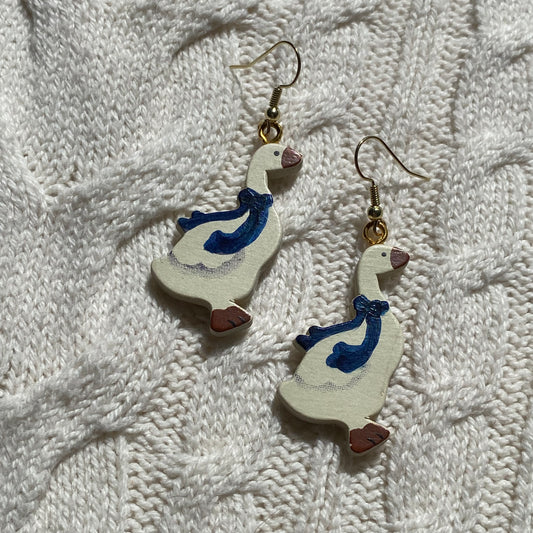 Goose Earrings