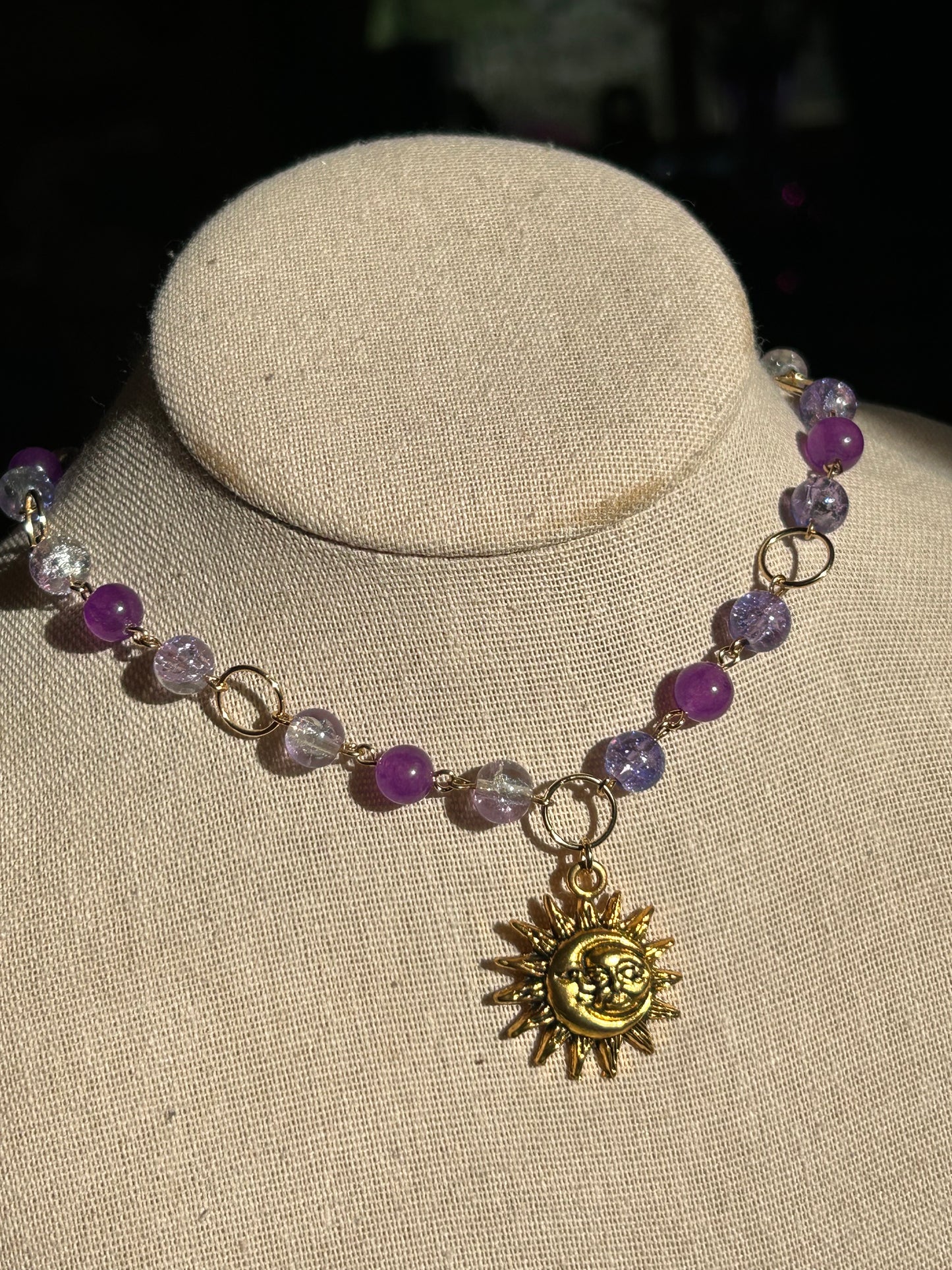Purple Celestial Necklace