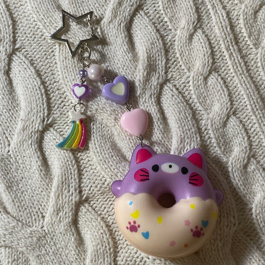 Squishy Donut Keychain