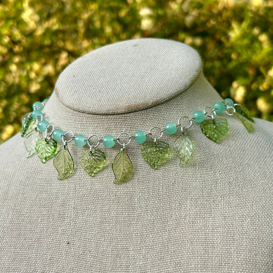 Forest Leaves Necklace
