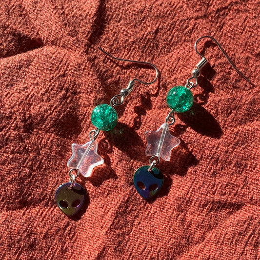 Alien Earrings