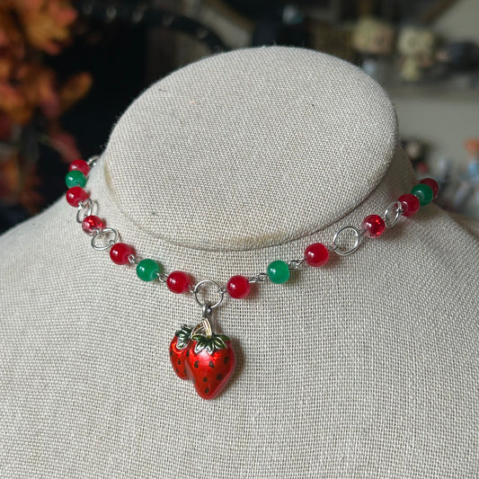 Strawberry Necklace