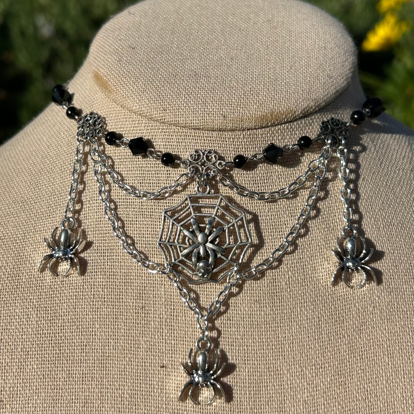 Spiderweb Necklace