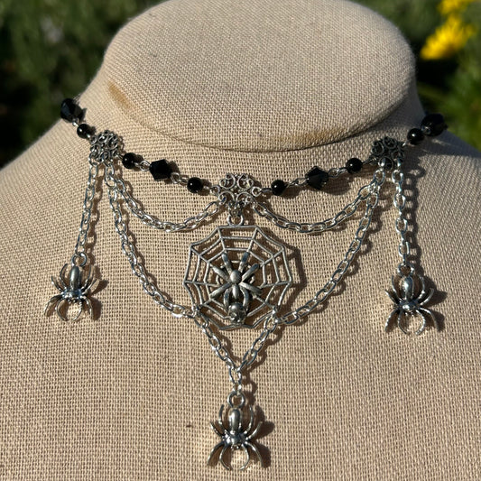 Spiderweb Necklace