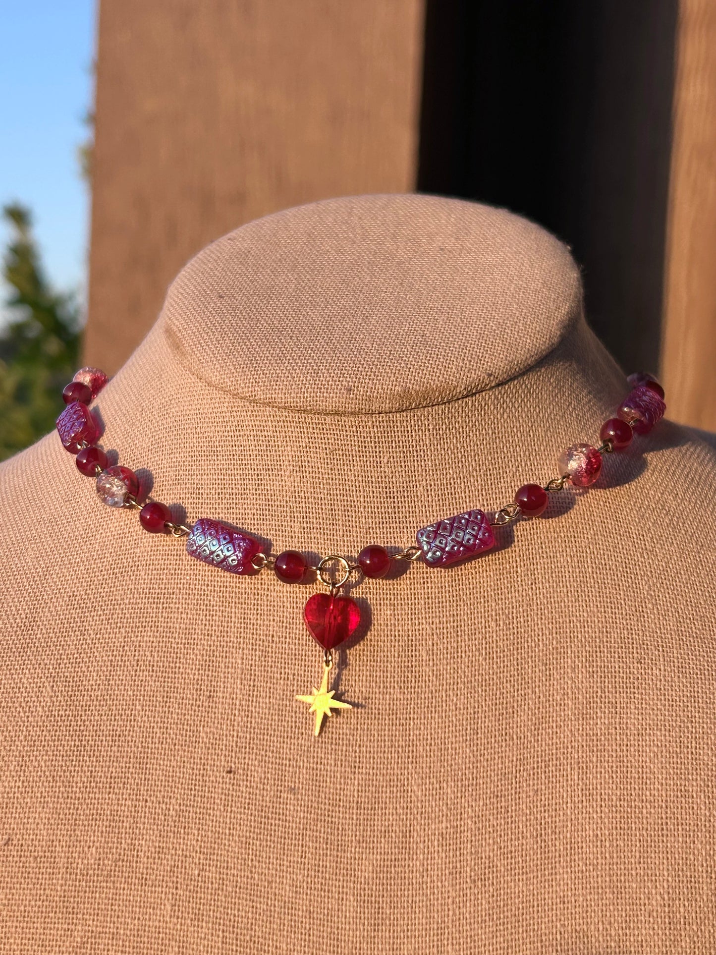 Sailor Mars Necklace
