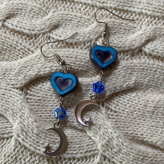 Blue Moon Earrings