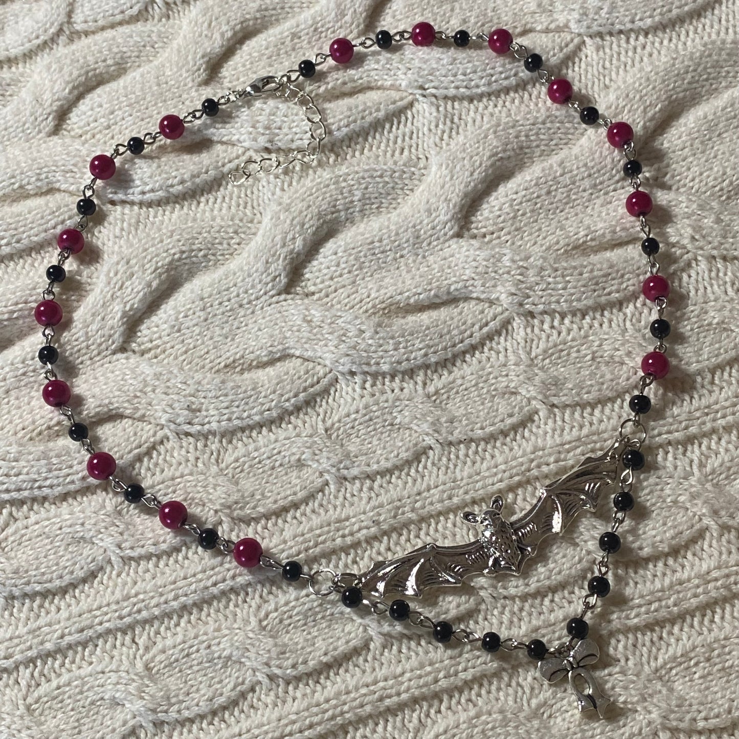 Pink Vamp Necklace